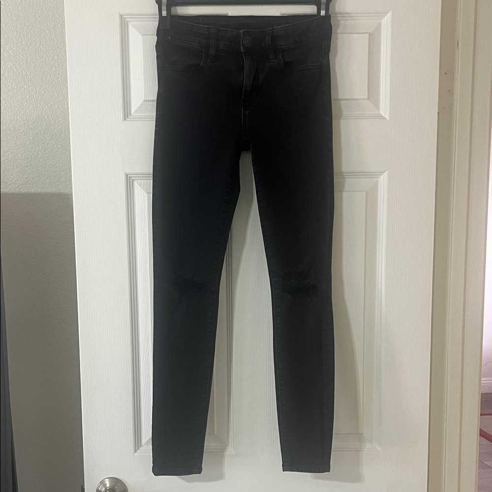 American Eagle Jeggings Black 2